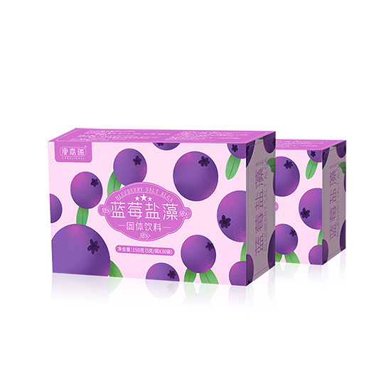 藍莓鹽藻固體飲料